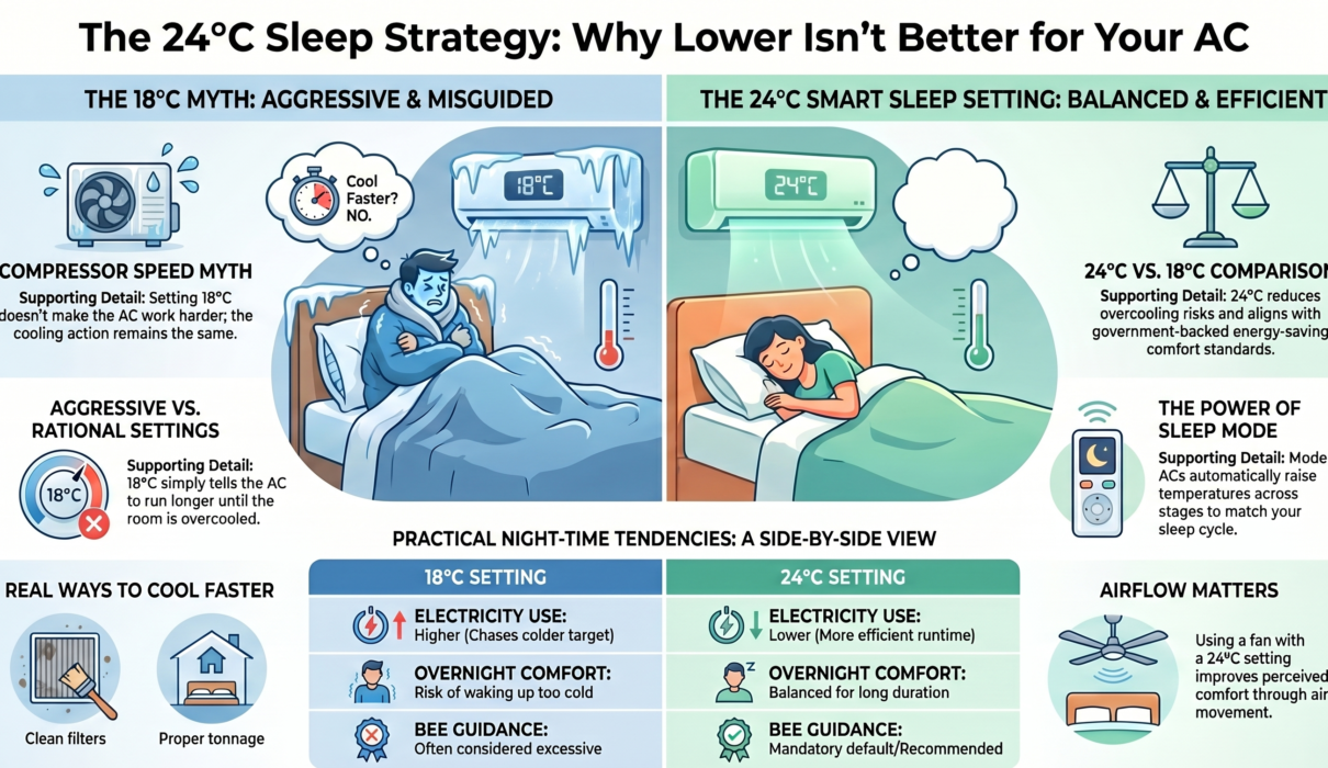 Best AC temperature for sleep