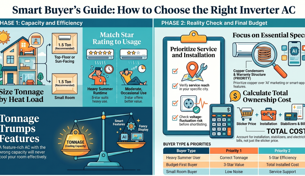 Inverter AC Buying Guide India